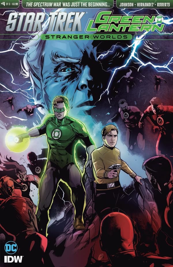 Star Trek/Green Lantern #4 cover