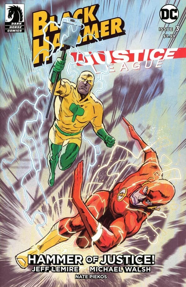 Black Hammer/Justice League: Hammer of Justice! #3 cover