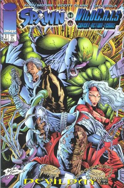 Spawn/WildC.A.T.S #3 cover