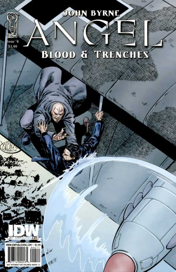 Angel: Blood & Trenches #4 cover