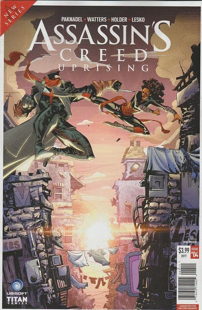 Assassin's Creed: Uprising #4 cover