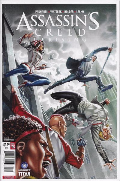 Assassin's Creed: Uprising #5 cover