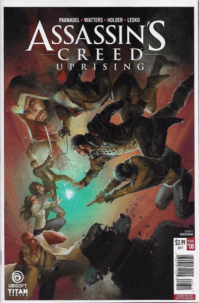 Assassin's Creed: Uprising #8 cover