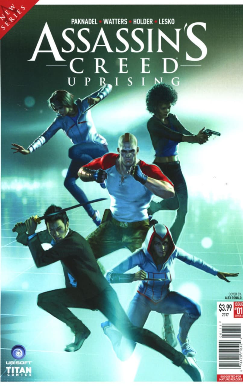 Assassin's Creed: Uprising #1 cover