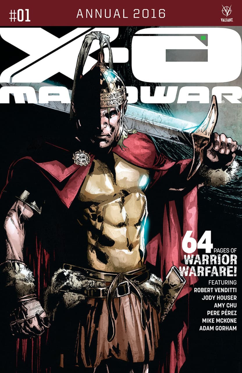 X-O Manowar Annual 2016 #1 cover