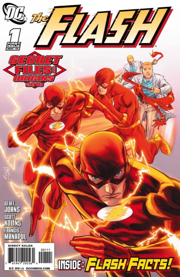 The Flash Secret Files and Origins 2010 #1 cover