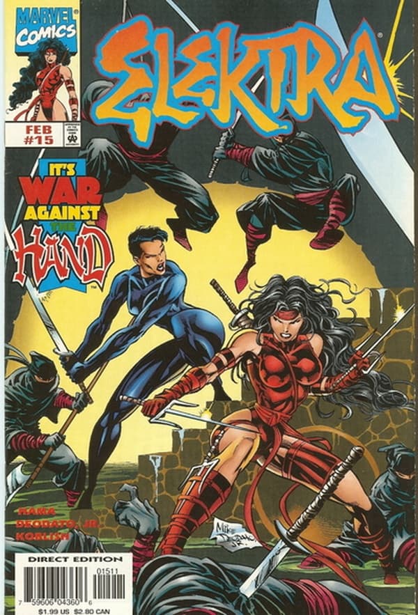 Elektra #15 cover