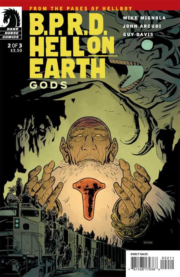 B.P.R.D.: Hell on Earth - Gods #2 cover