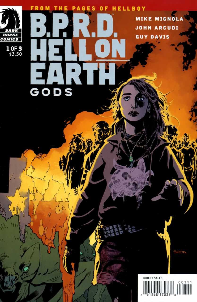 B.P.R.D.: Hell on Earth - Gods #1 cover