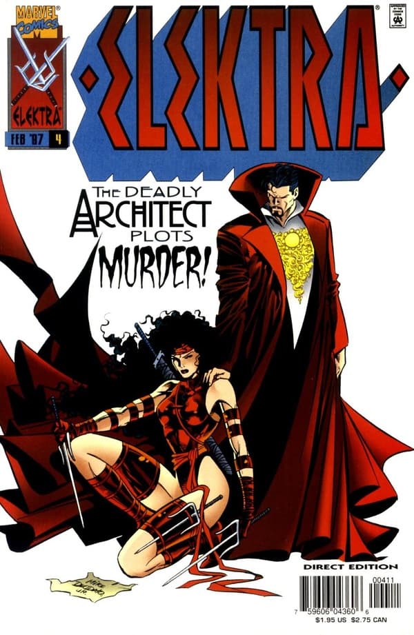 Elektra #4 cover