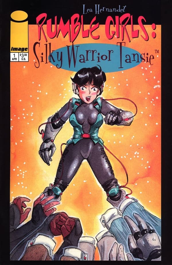 Rumble Girls: Silky Warrior Tansie cover — © Image Comics