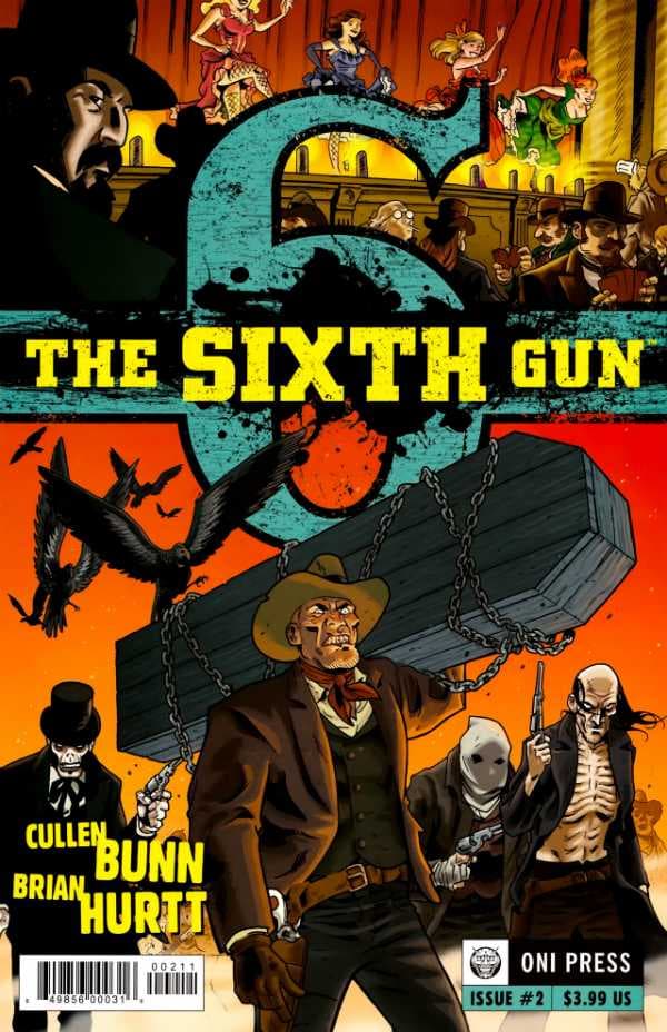 The Sixth Gun #2 cover