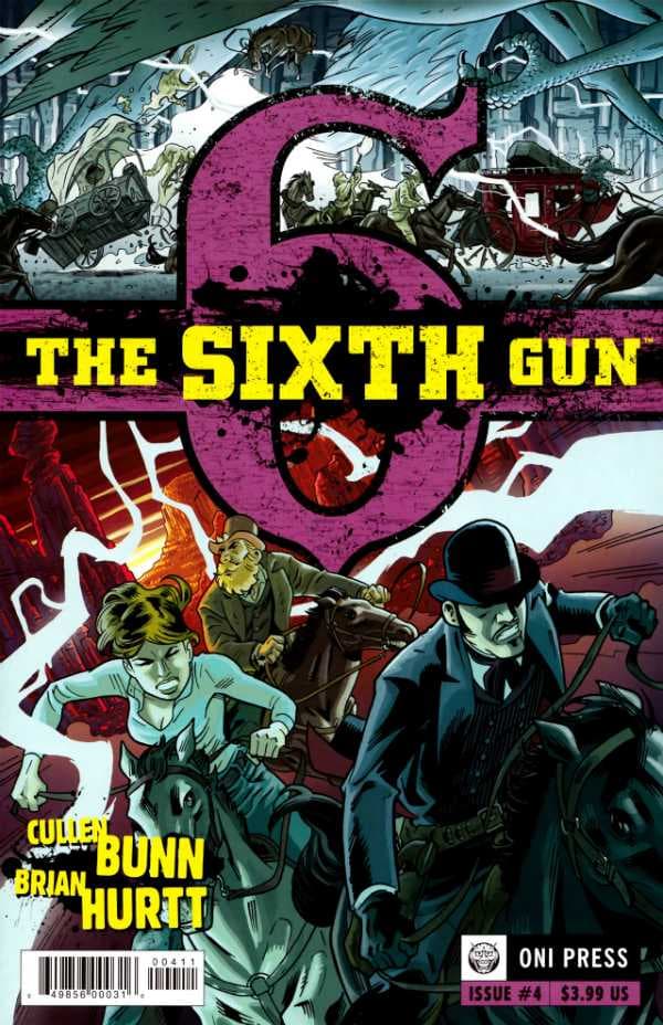 The Sixth Gun #4 cover