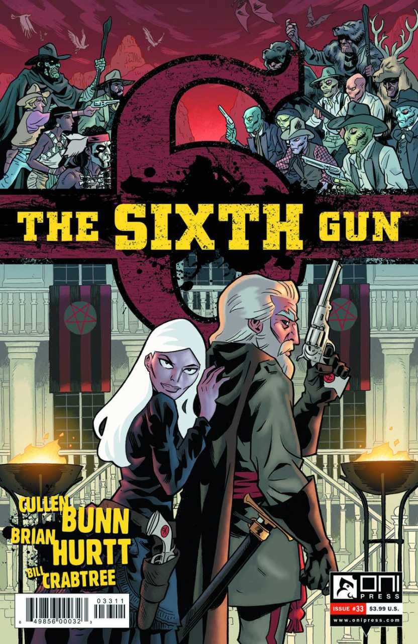 The Sixth Gun #33 cover