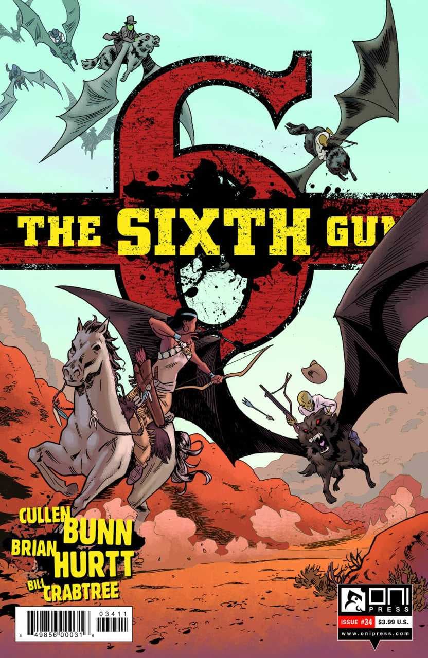 The Sixth Gun #34 cover