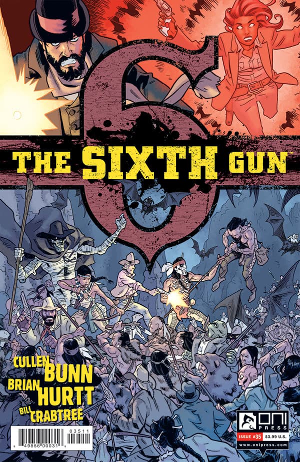 The Sixth Gun #35 cover
