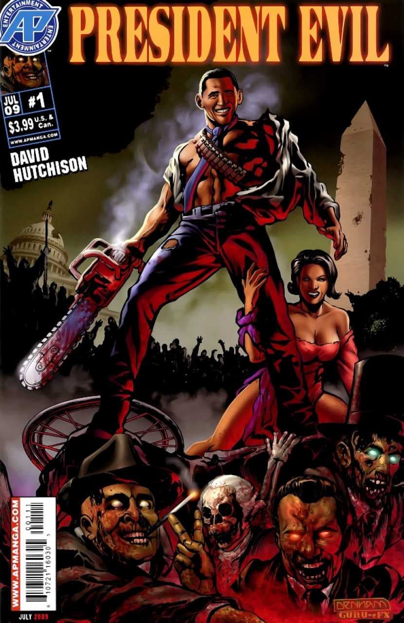 President Evil #1 cover