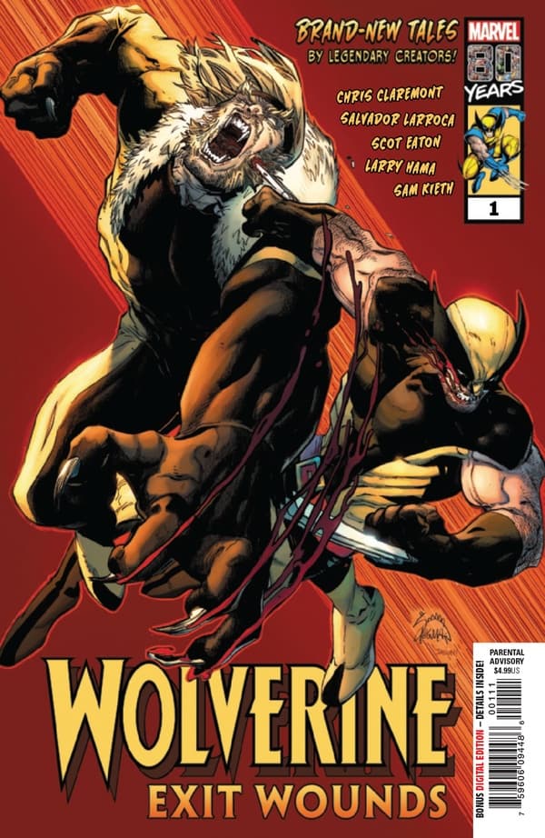Wolverine: Exit Wounds #1 cover