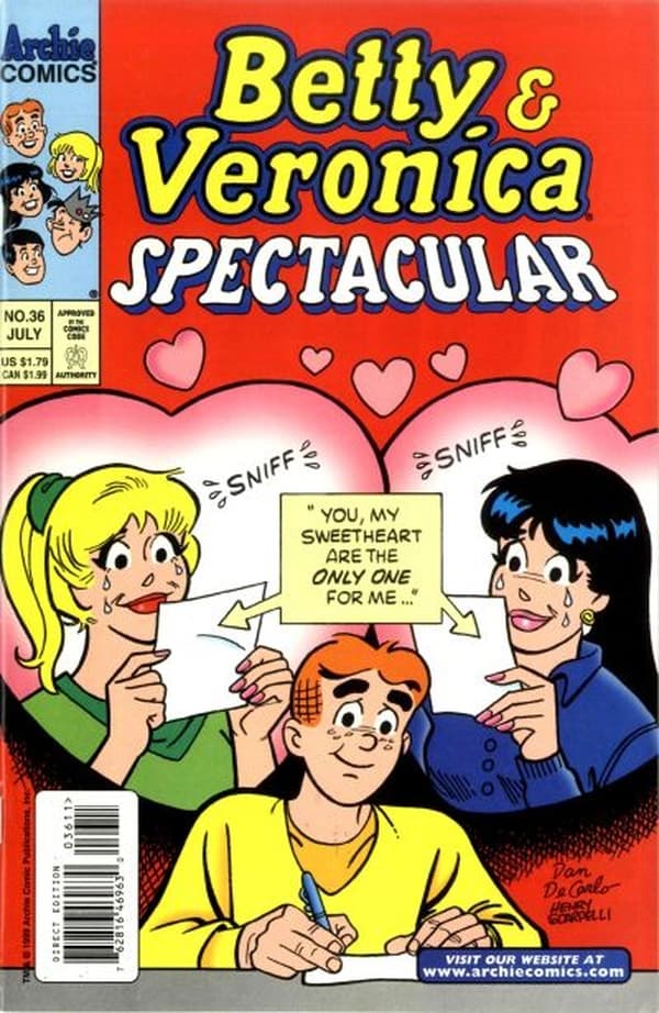 Betty & Veronica Spectacular #36 cover