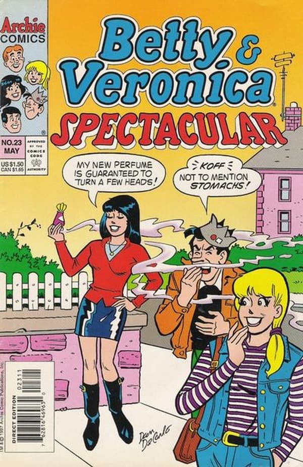 Betty & Veronica Spectacular #23 cover