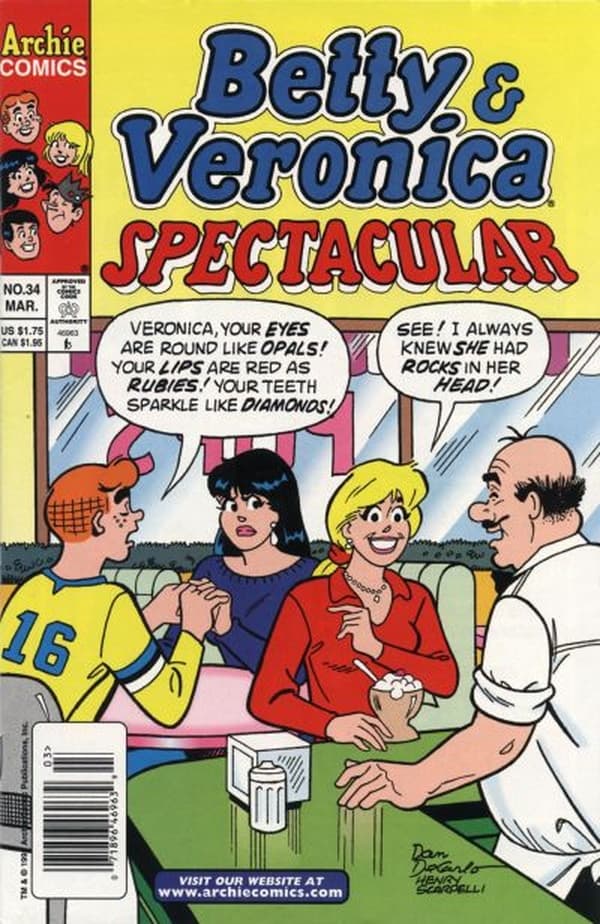 Betty & Veronica Spectacular #34 cover