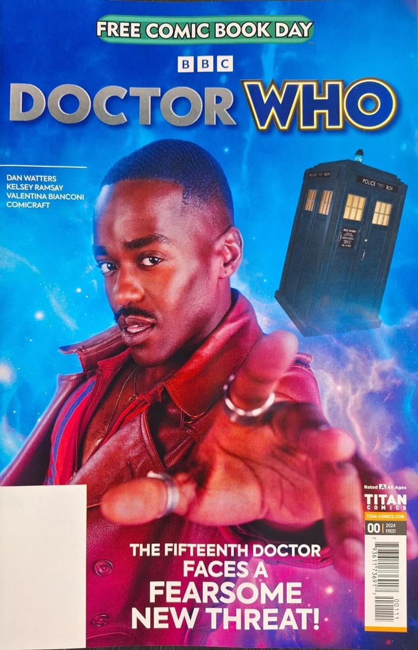 Doctor Who: Free Comic Book Day 2024 #1 cover