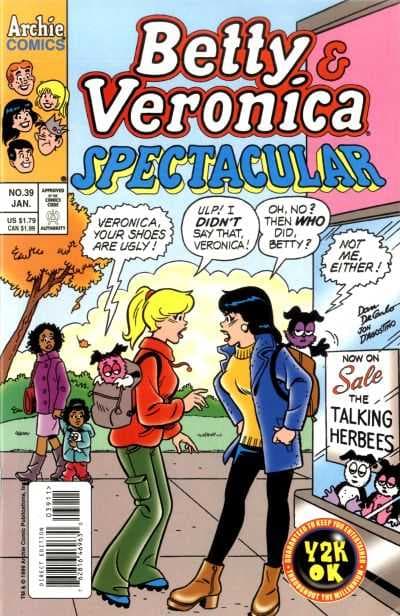 Betty & Veronica Spectacular #39 cover