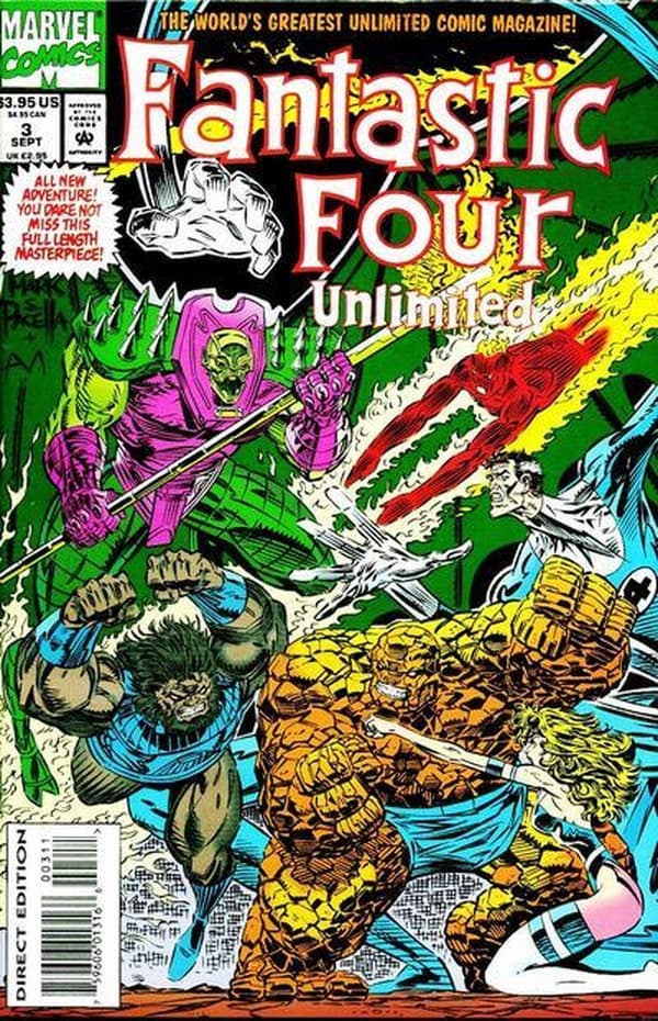 Fantastic Four Unlimited #3 cover