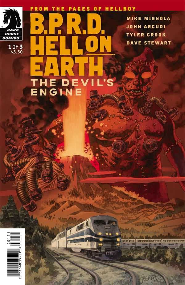 B.P.R.D.: Hell on Earth - The Devil's Engine #1 cover