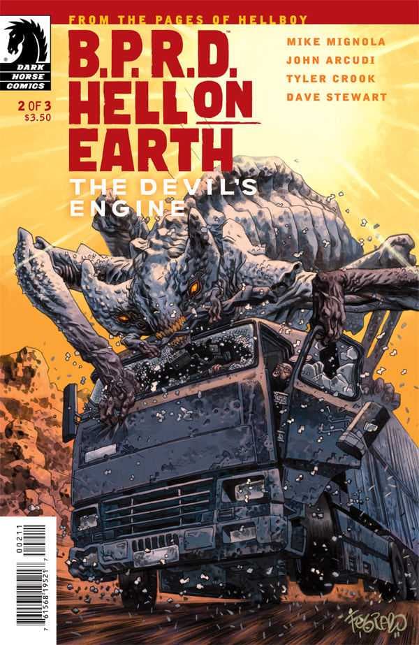 B.P.R.D.: Hell on Earth - The Devil's Engine #2 cover