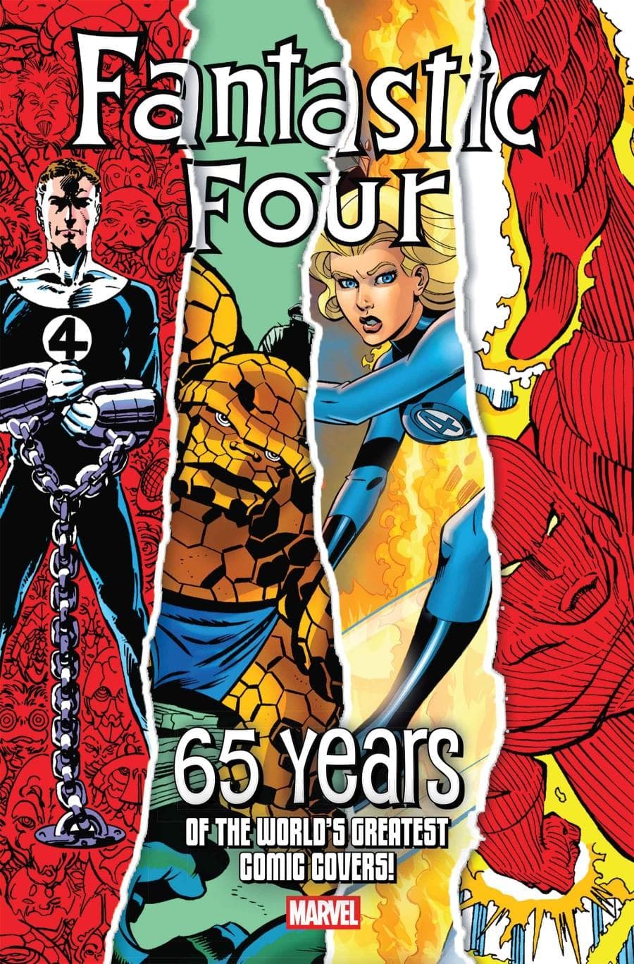 Fantastic Four: 65 Years of the World's Greatest Comic Covers cover — © Marvel Comics