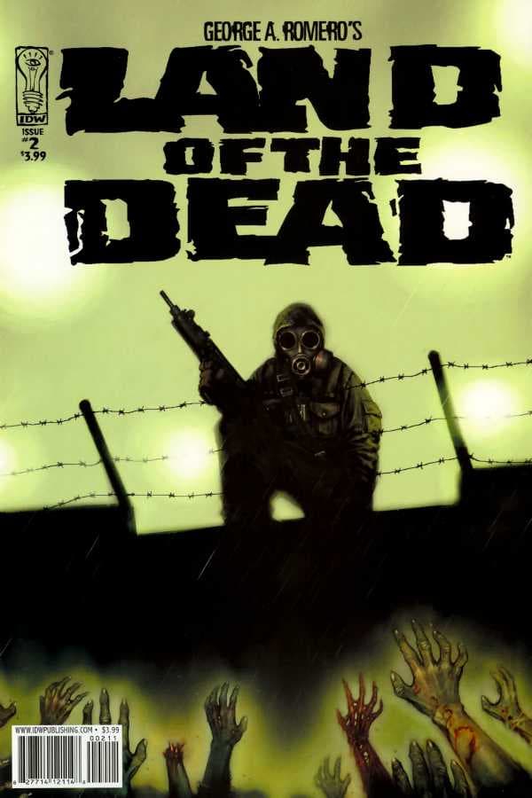 Land of the Dead #2 cover