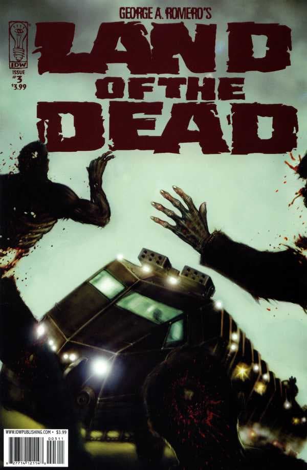 Land of the Dead #3 cover