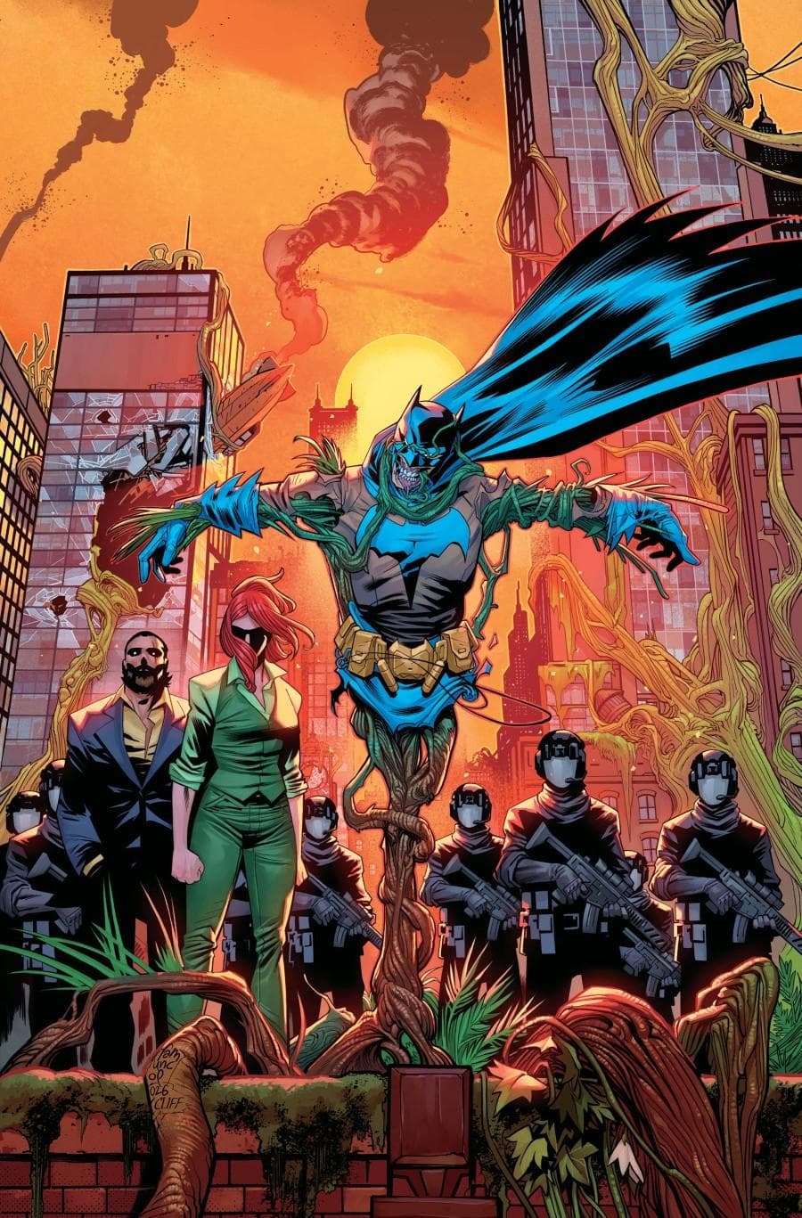 Batman: Bad Seeds – Sunset cover — © DC Comics
