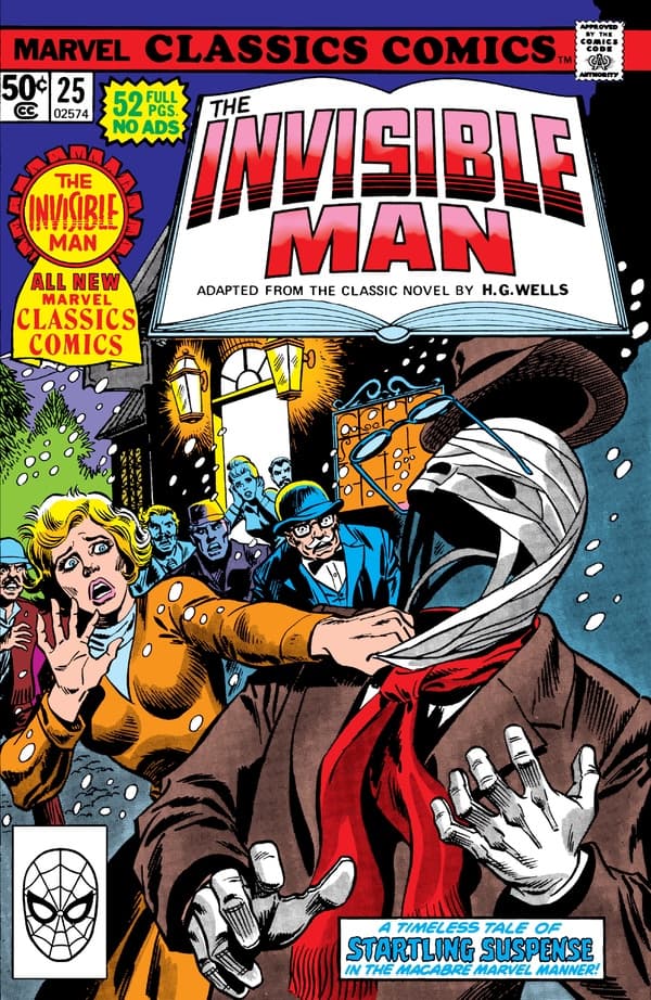 Marvel Classics Comics #25 cover