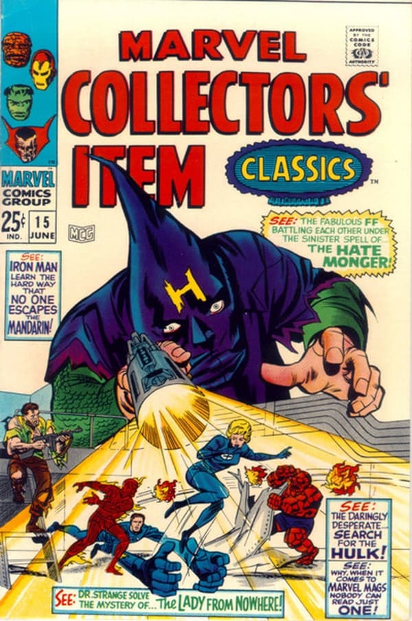 Marvel Collectors' Item Classics #15 cover
