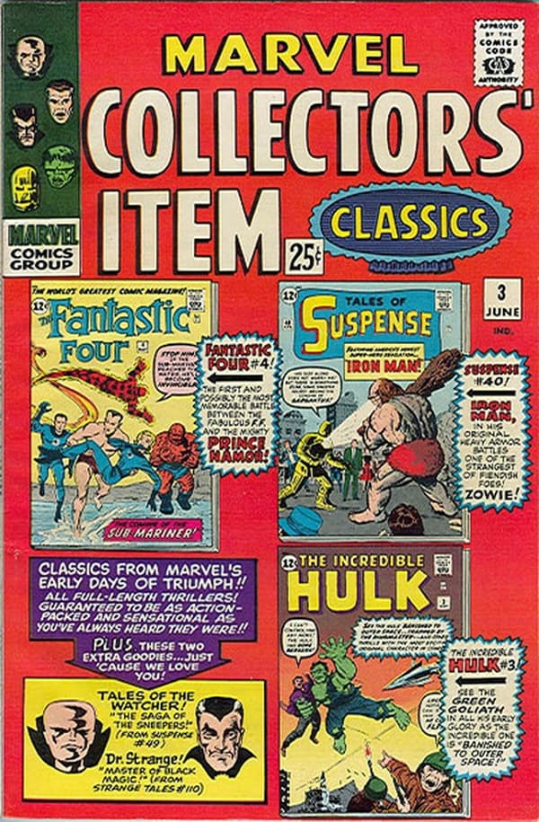 Marvel Collectors' Item Classics #3 cover