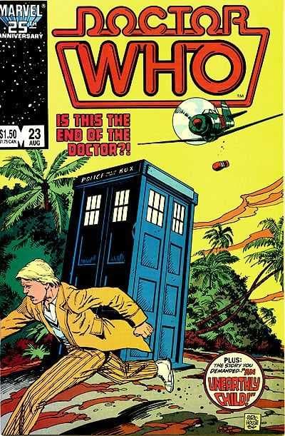 Doctor Who #23 cover