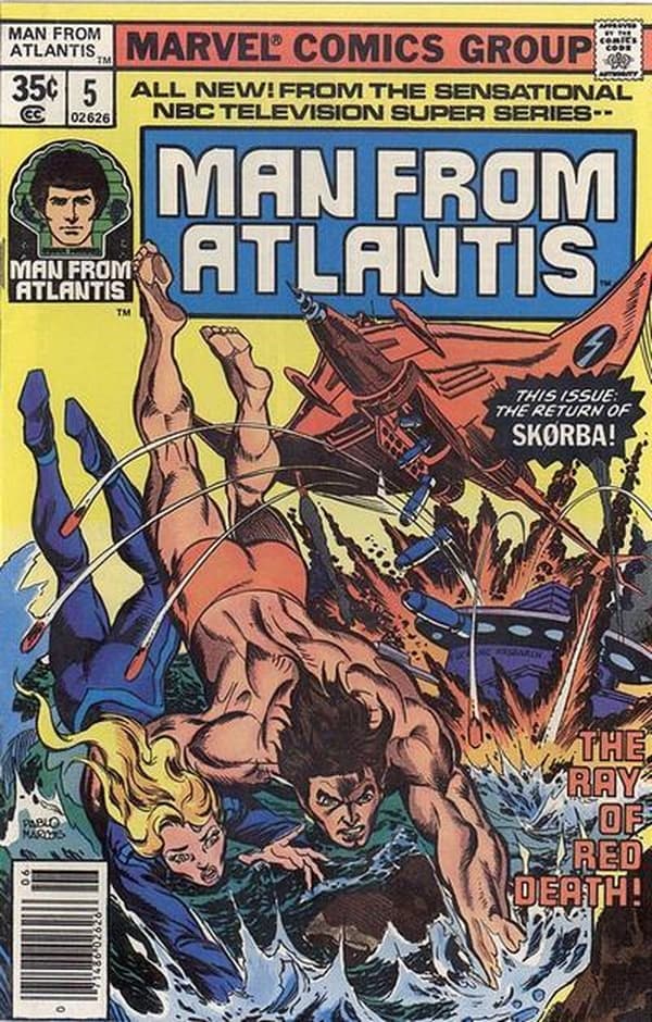 Man from Atlantis #5 cover