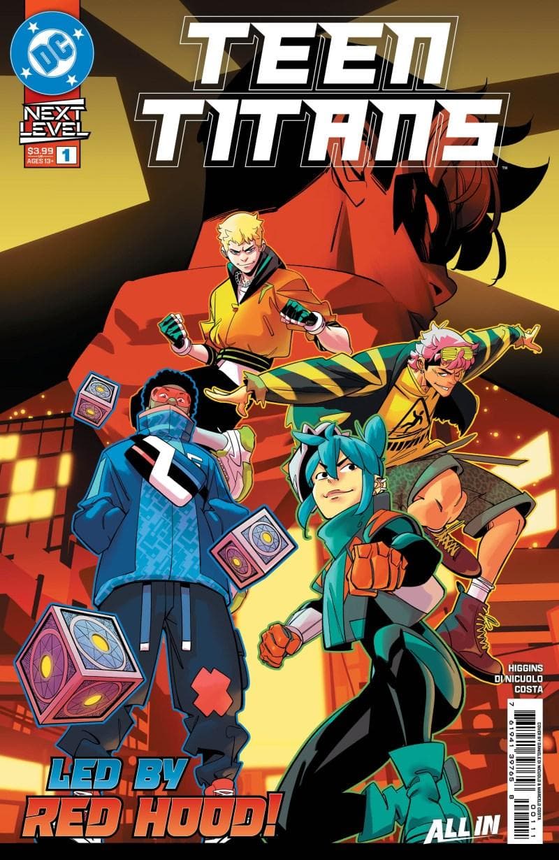 Teen Titans cover — © DC Comics