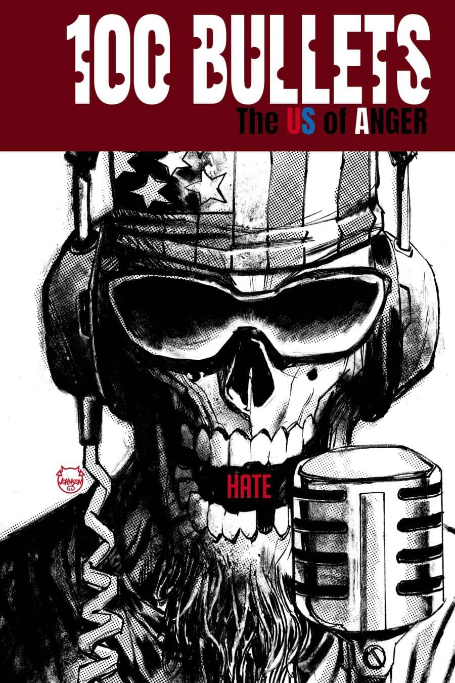 100 Bullets: The US of Anger #3 cover