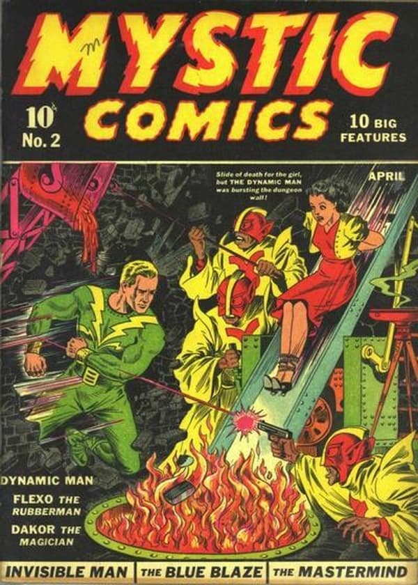 Mystic Comics #2 cover