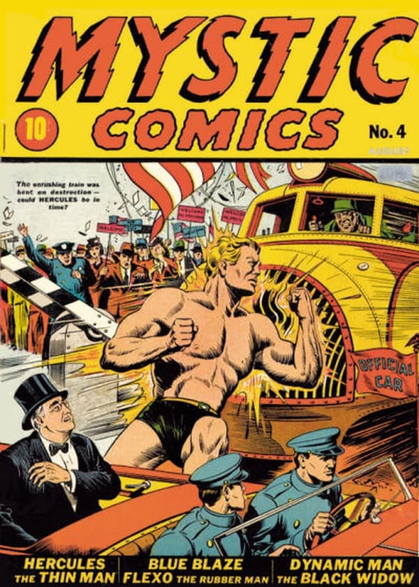 Mystic Comics #4 cover