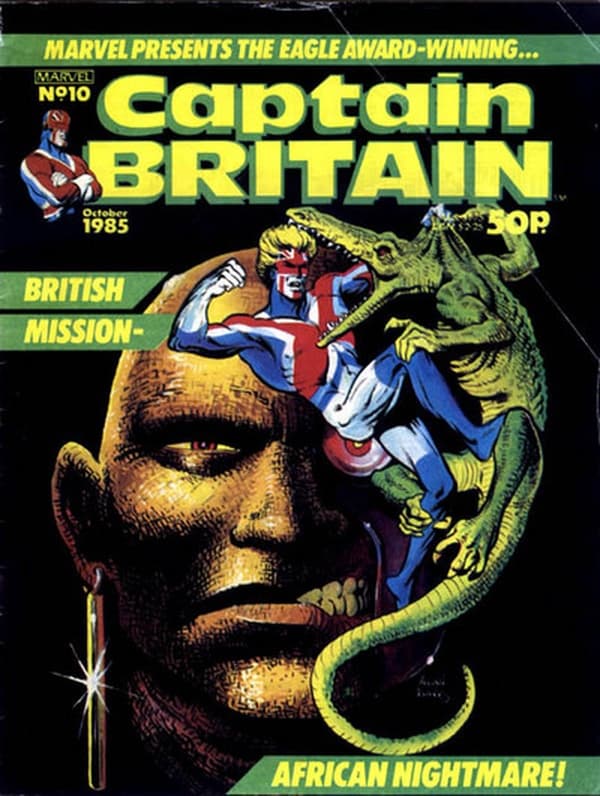 Captain Britain #10 cover
