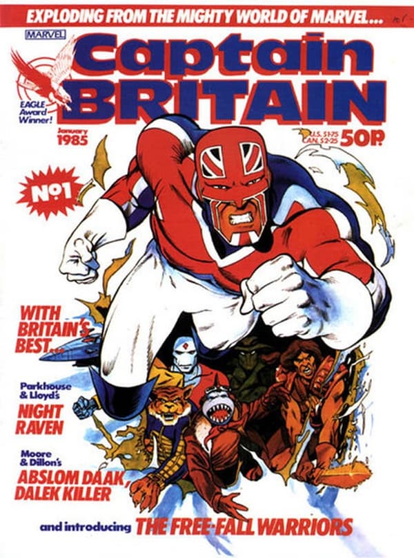 Captain Britain #1 cover