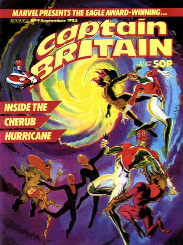 Captain Britain #9 cover