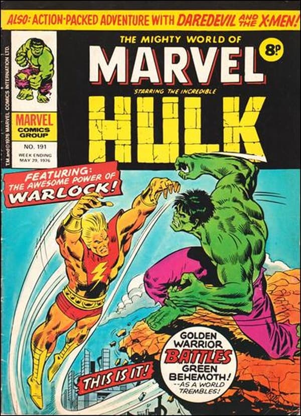 The Mighty World of Marvel #191 cover