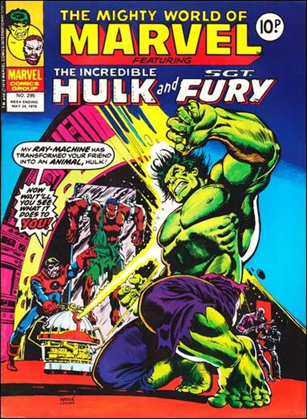 The Mighty World of Marvel #295 cover