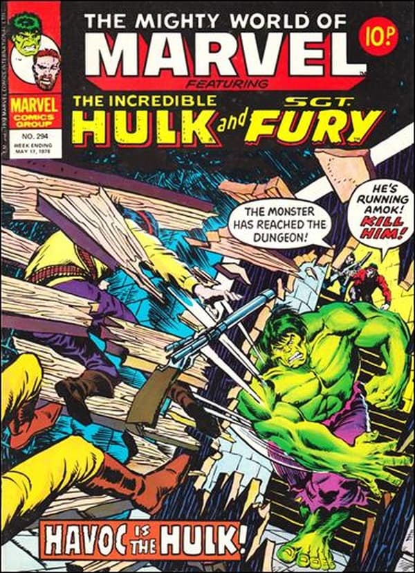 The Mighty World of Marvel #294 cover