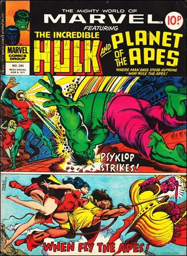 The Mighty World of Marvel #245 cover